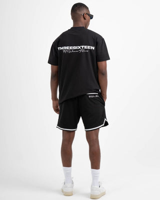 Basketball Mesh Shorts Black/white