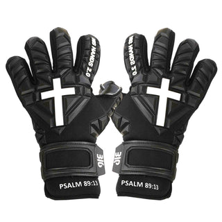 EU Ballers in God ‘His Hands’ GK Pro Gloves 2.0 Midnight Black