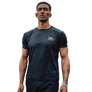 EU Ballers In God Performance Training T-shirt (Black/Grey)