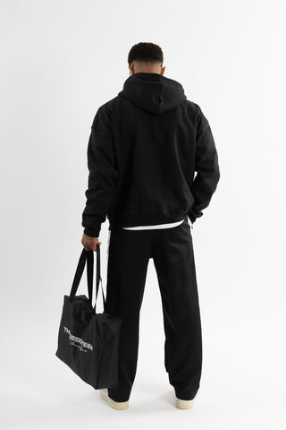 Threesixteen Black/White Zip up Hoodie