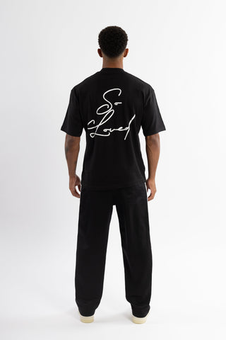 So Loved T-SHIRT Black