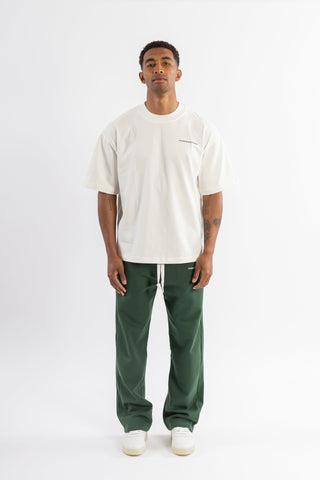 TWB T-SHIRT - CREAM/BROWN