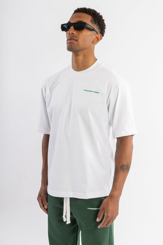 TWB T-SHIRT - WHITE/GREEN