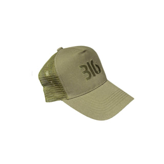 Ballers In God Trucker Hat Green