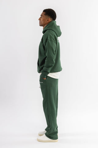 Threesixteen Sweat Pant Grace Green/White