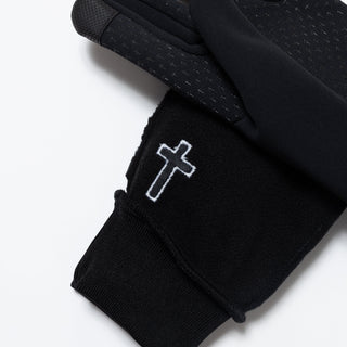 Ballers in God Thermal Grip Gloves