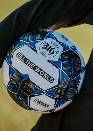 'Tell The World' Size 5 Pro Football