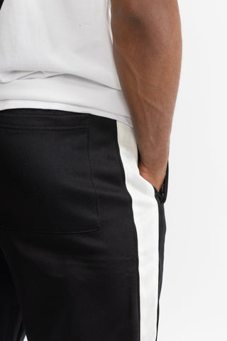 Threesixteen Track Pant Black/White