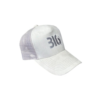 Ballers In God Trucker Hat Grey