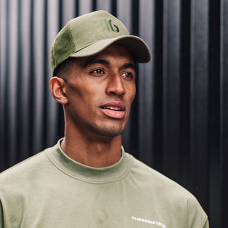 Ballers In God Trucker Hat Green