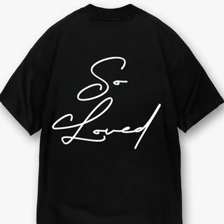 So Loved T-SHIRT Black