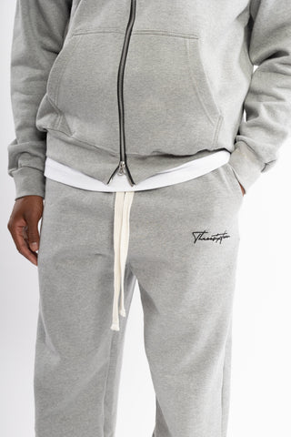 Threesixteen Grey/Black Zip up Hoodie