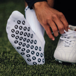 Ballers In God Performance 'Logo' Socks White