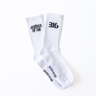Ballers In God Lifestyle 'Logo' Socks (Twin pack)