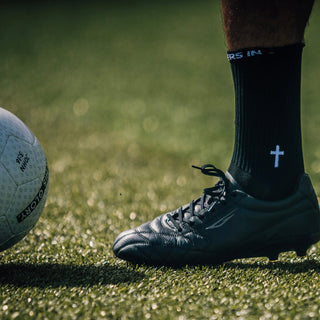 Ballers In God Performance 'Cross' Socks Black