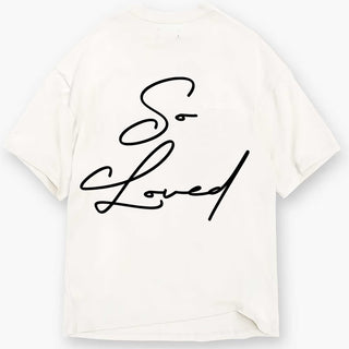 'So Loved' T-shirt - White